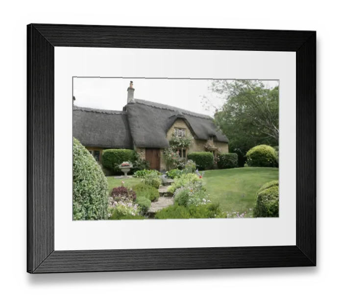 Framed Print : Cottage Garden