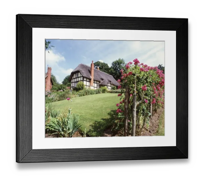 Framed Print : Eastnor. A very English garden with its flowers Framed Print : Eastnor. A very English garden with its flowers
