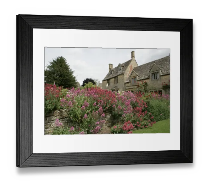 Framed Print : A cotswold garden Framed Print : A cotswold garden