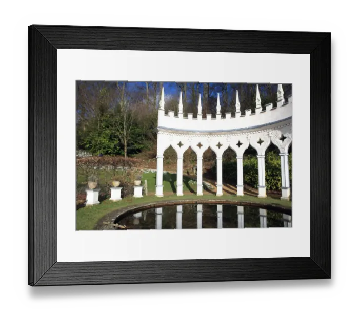 Framed Print : Painswick. Snowdrops at the Rococo Gardens Painswick Framed Print : Painswick. Snowdrops at the Rococo Gardens Painswick