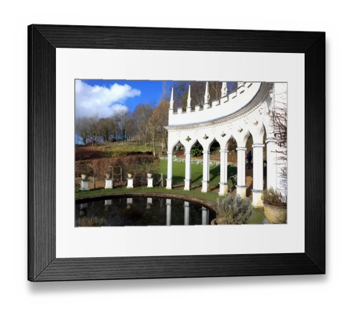 Framed Print : Painswick. Snowdrops at the Rococo Gardens Painswick Framed Print : Painswick. Snowdrops at the Rococo Gardens Painswick