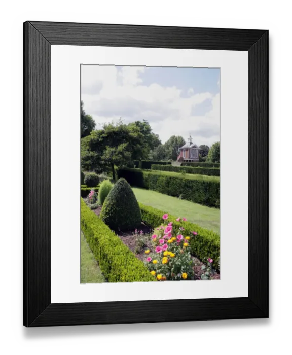 Framed Print : Westbury. The gardens at Westbury Court at Westbury on Severn Gloucestershire Framed Print : Westbury. The gardens at Westbury Court at Westbury on Severn Gloucestershire