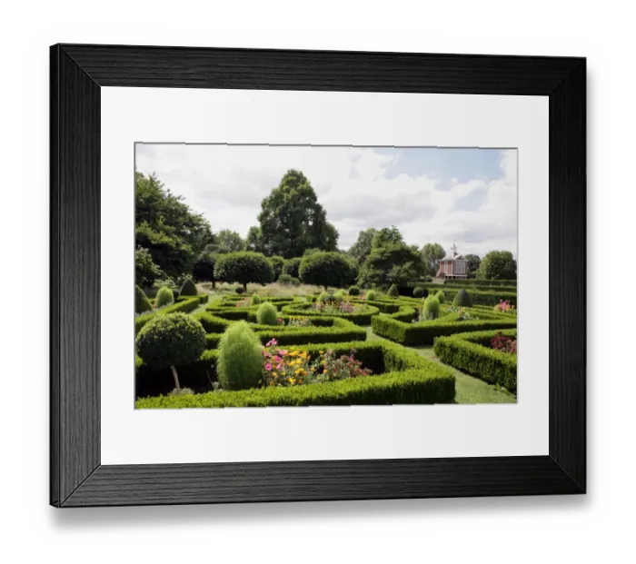 Framed Print : Westbury. The gardens at Westbury Court at Westbury on Severn Gloucestershire Framed Print : Westbury. The gardens at Westbury Court at Westbury on Severn Gloucestershire