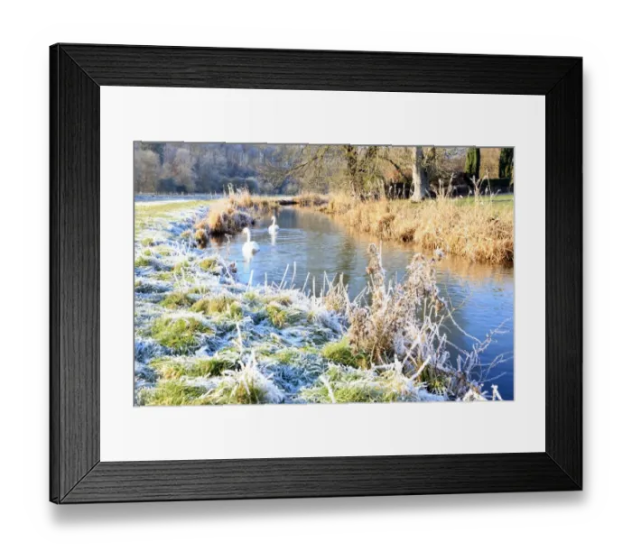 Framed Print : A winters day Framed Print : A winters day