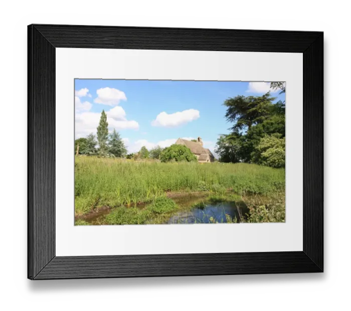 Framed Print : Ampney st Mary Framed Print : Ampney st Mary