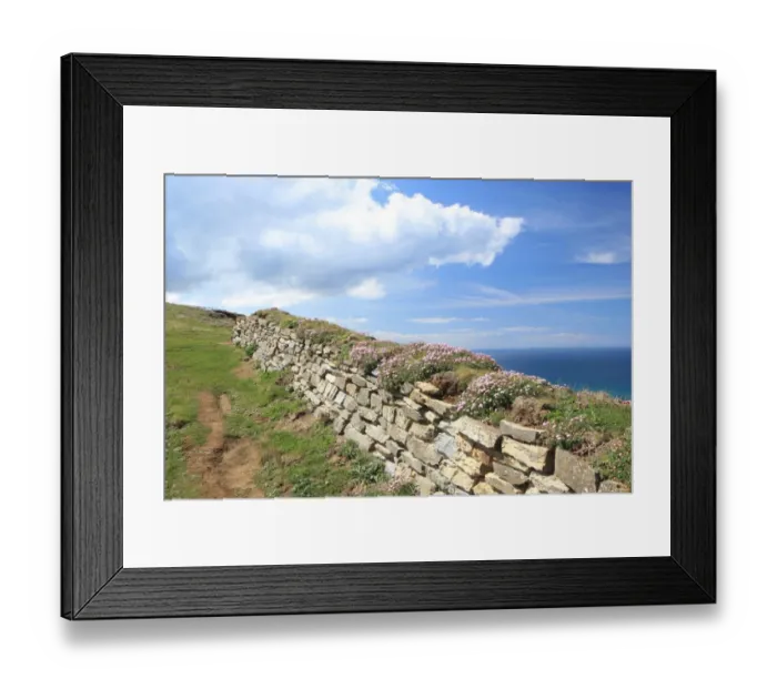 Framed Print : The Bedruthan Steps Framed Print : The Bedruthan Steps