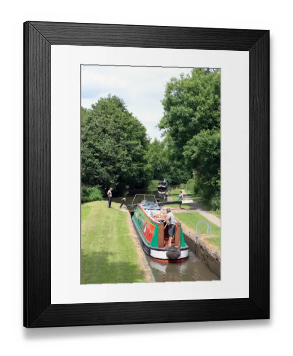 Framed Print : Stratford Canal Framed Print : Stratford Canal