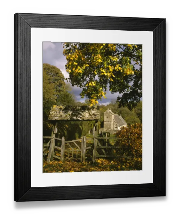 Framed Print : Duntisbourne Rouse Framed Print : Duntisbourne Rouse