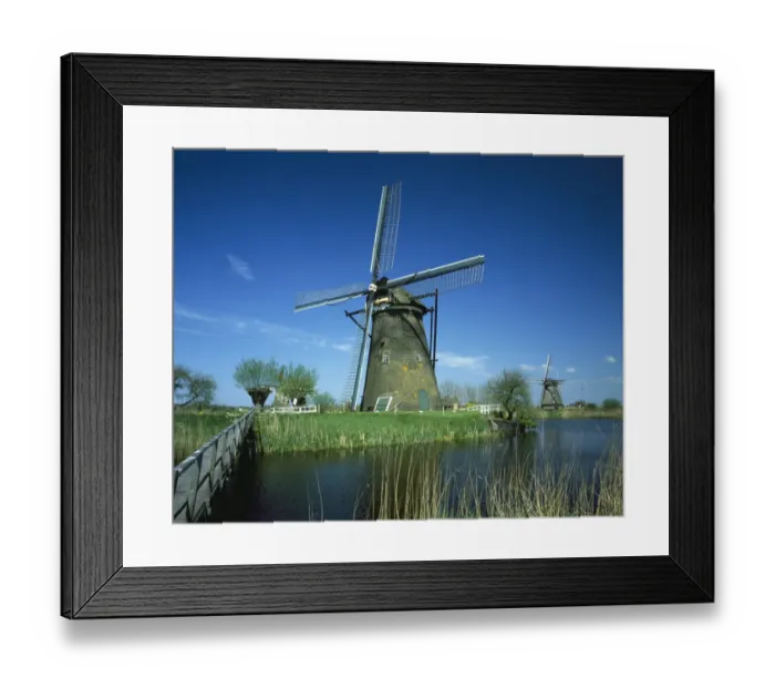 Framed Print : Kinderijik Framed Print : Kinderijik