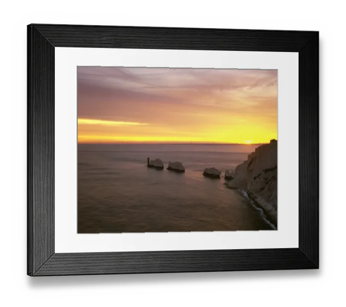 Framed Print : The Needles