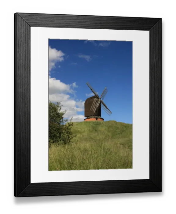 Framed Print : Windmill. The historic Buckinghamshire village of Brill is home to a fine Framed Print : Windmill. The historic Buckinghamshire village of Brill is home to a fine