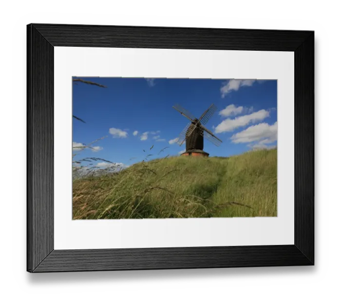 Framed Print : Windmill. The historic Buckinghamshire village of Brill is home to a fine Framed Print : Windmill. The historic Buckinghamshire village of Brill is home to a fine