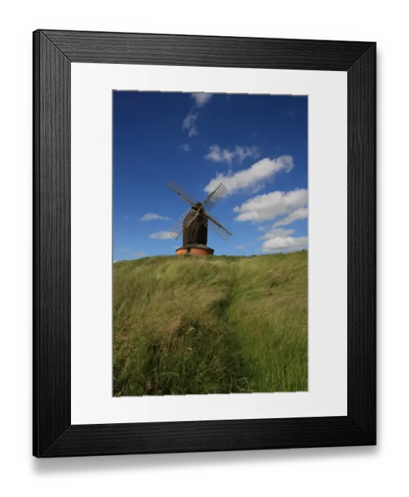 Framed Print : Windmill. The historic Buckinghamshire village of Brill is home to a fine Framed Print : Windmill. The historic Buckinghamshire village of Brill is home to a fine