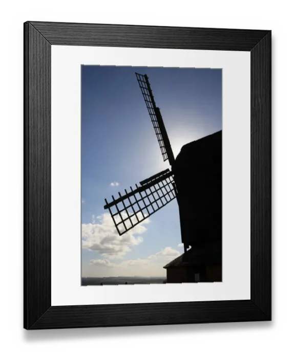 Framed Print : Windmill. The historic Buckinghamshire village of Brill is home to a fine Framed Print : Windmill. The historic Buckinghamshire village of Brill is home to a fine