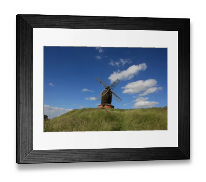 Framed Print : Windmill. The historic Buckinghamshire village of Brill is home to a fine Framed Print : Windmill. The historic Buckinghamshire village of Brill is home to a fine