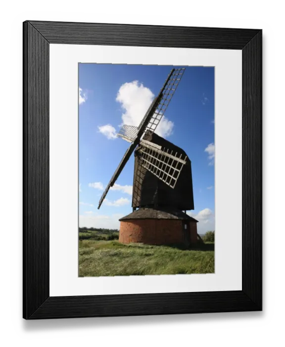 Framed Print : Windmill. The historic Buckinghamshire village of Brill is home to a fine Framed Print : Windmill. The historic Buckinghamshire village of Brill is home to a fine