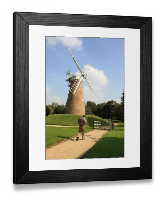 Framed Print : Swindon. Footpaths on the Windmill Business Park in Swindon Wiltshire with its windmill Framed Print : Swindon. Footpaths on the Windmill Business Park in Swindon Wiltshire with its windmill