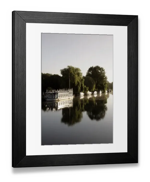 Framed Print : Early morning on the Thames
