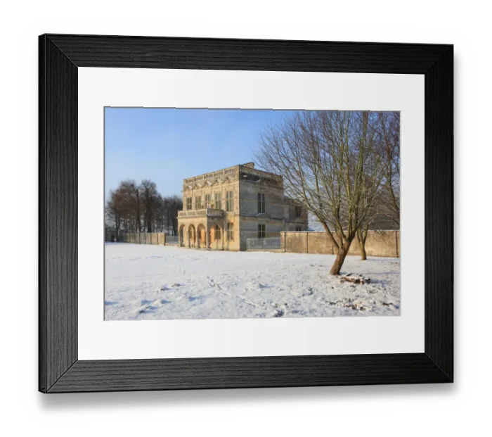 Framed Print : Lodge Park Framed Print : Lodge Park