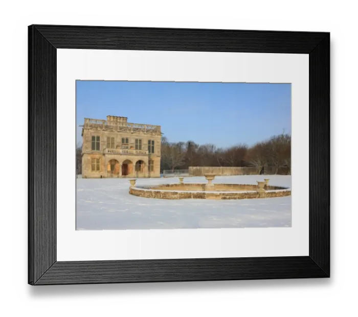 Framed Print : Lodge Park Framed Print : Lodge Park
