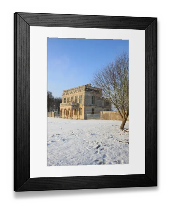 Framed Print : Lodge Park Framed Print : Lodge Park