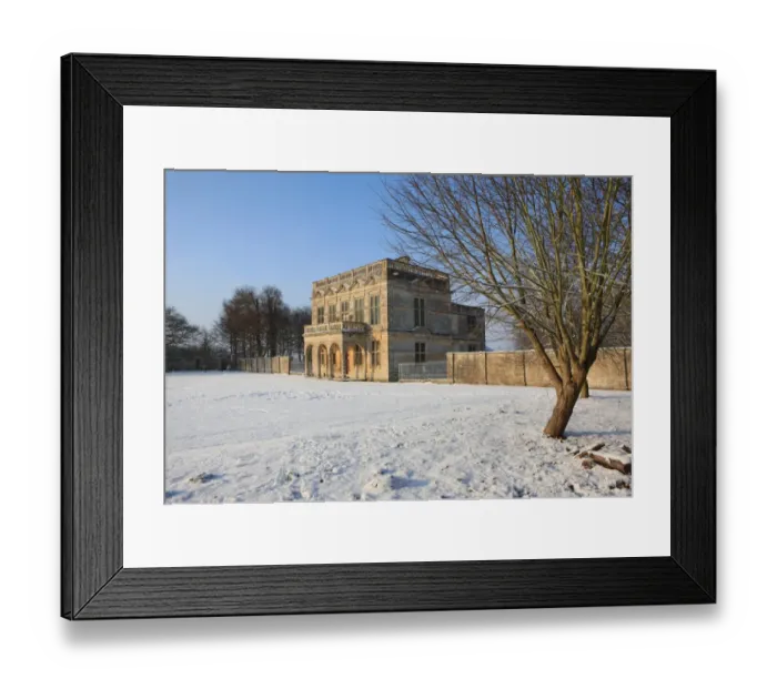 Framed Print : Lodge Park Framed Print : Lodge Park