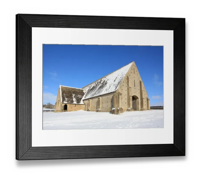 Framed Print : Great Coxwell Barn Framed Print : Great Coxwell Barn