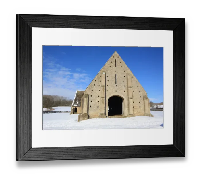Framed Print : Great Coxwell Barn Framed Print : Great Coxwell Barn