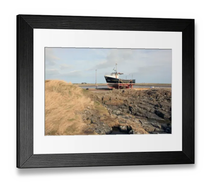 Framed Print : Holy Island Framed Print : Holy Island
