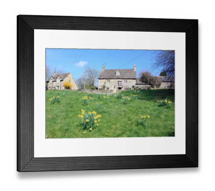 Framed Print : Eastleach. A spring day in the cotswold village of Eastleach famous for its daffodils Framed Print : Eastleach. A spring day in the cotswold village of Eastleach famous for its daffodils