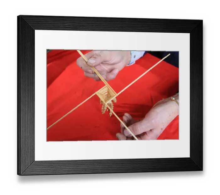 Framed Print : Corn Dollies Framed Print : Corn Dollies