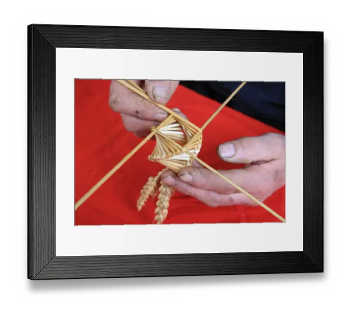 Framed Print : Corn Dollies Framed Print : Corn Dollies