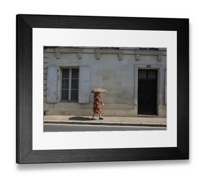 Framed Print : Shopping in France Framed Print : Shopping in France