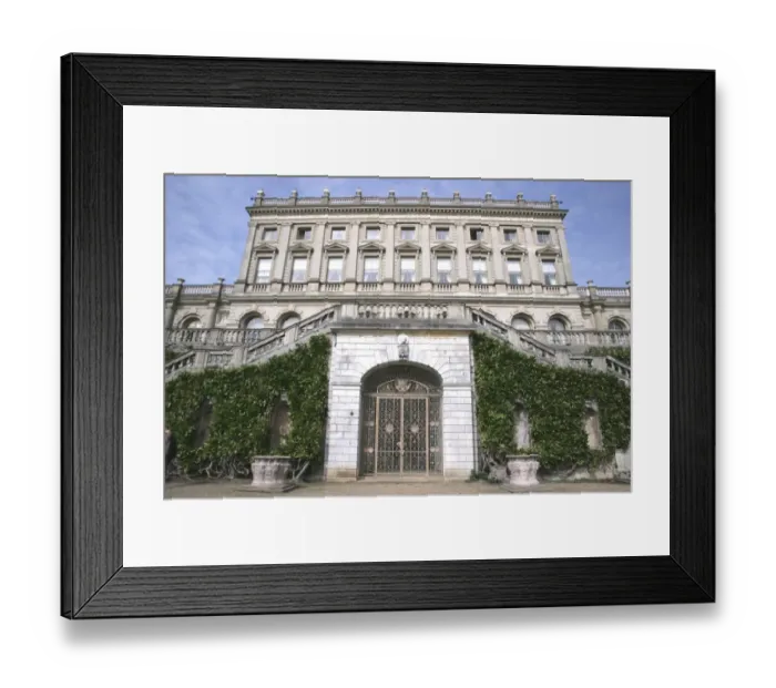 Framed Print : Cliveden House over looking the Thames near Maidenhead was the home of the Astor family