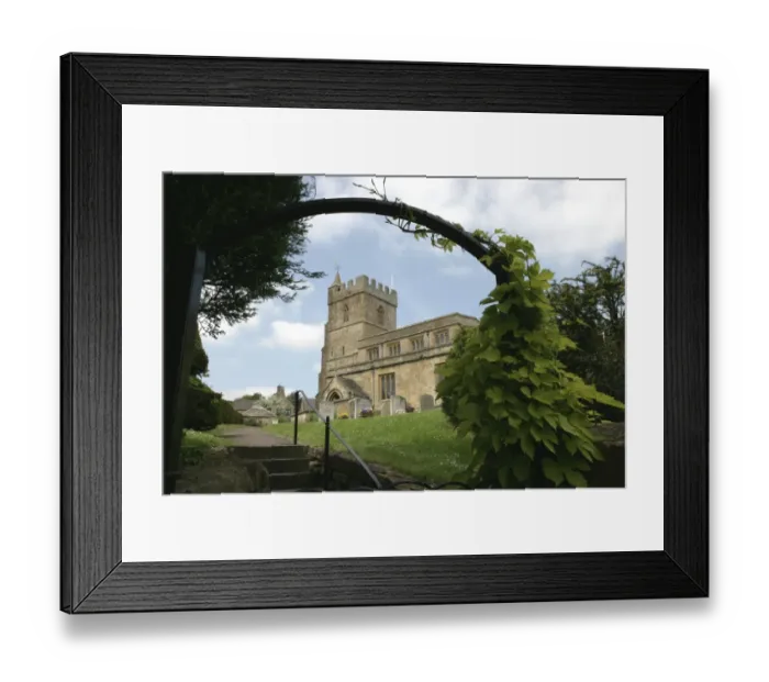 Framed Print : Bourton on the Hill Framed Print : Bourton on the Hill