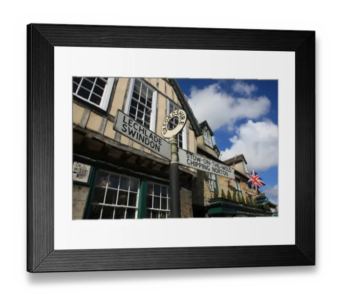 Framed Print : Burford Oxfordshire Framed Print : Burford Oxfordshire