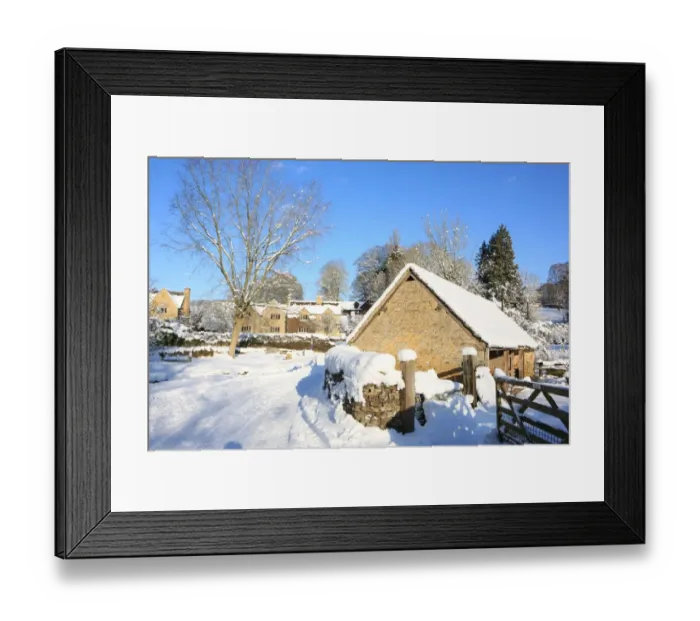 Framed Print : Upper Slaughter Framed Print : Upper Slaughter