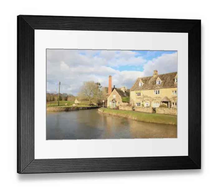 Framed Print : Lower Slaughter
