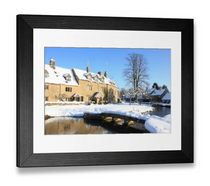 Framed Print : Lower Slaughter