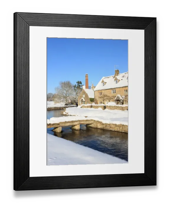Framed Print : Lower Slaughter