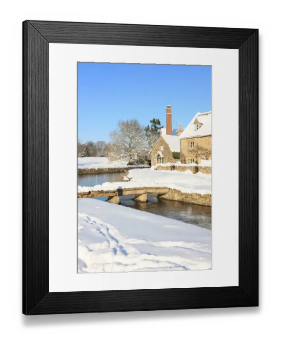 Framed Print : Lower Slaughter