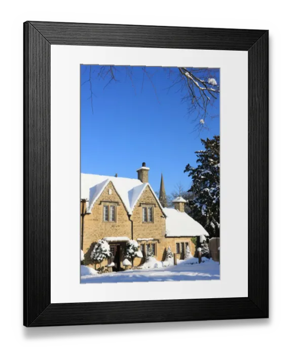 Framed Print : Lower Slaughter