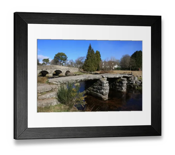 Framed Print : Postbridge Devon Framed Print : Postbridge Devon