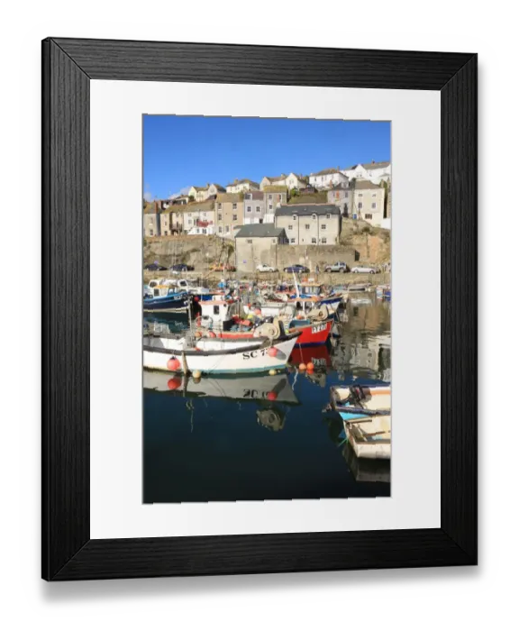 Framed Print : Mevagissey Framed Print : Mevagissey