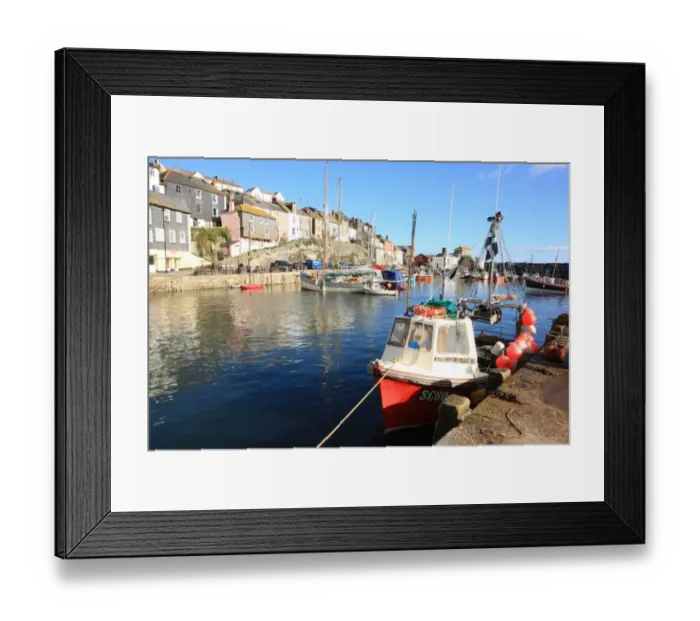 Framed Print : Mevagissey Framed Print : Mevagissey