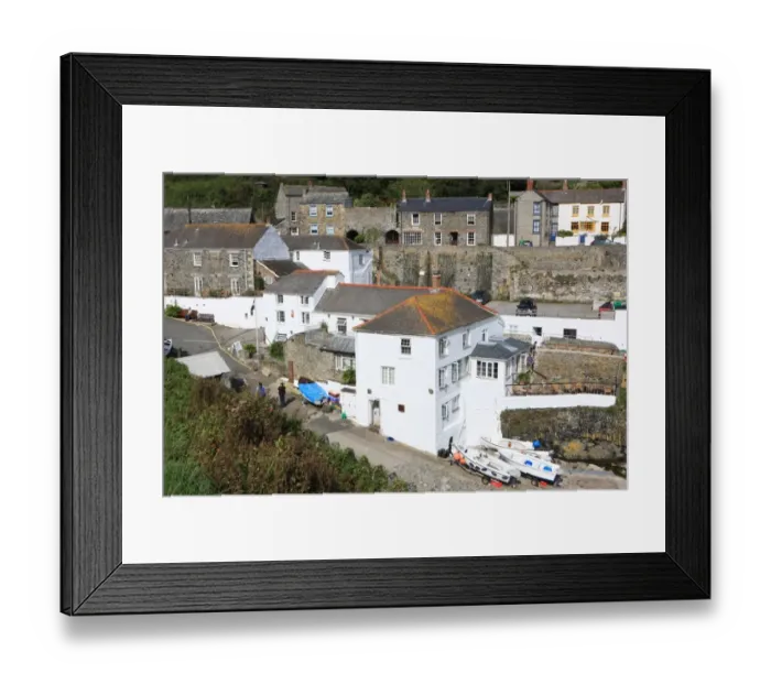 Framed Print : Portloe. The Tugger Hotel in Portloe Cornwall Framed Print : Portloe. The Tugger Hotel in Portloe Cornwall