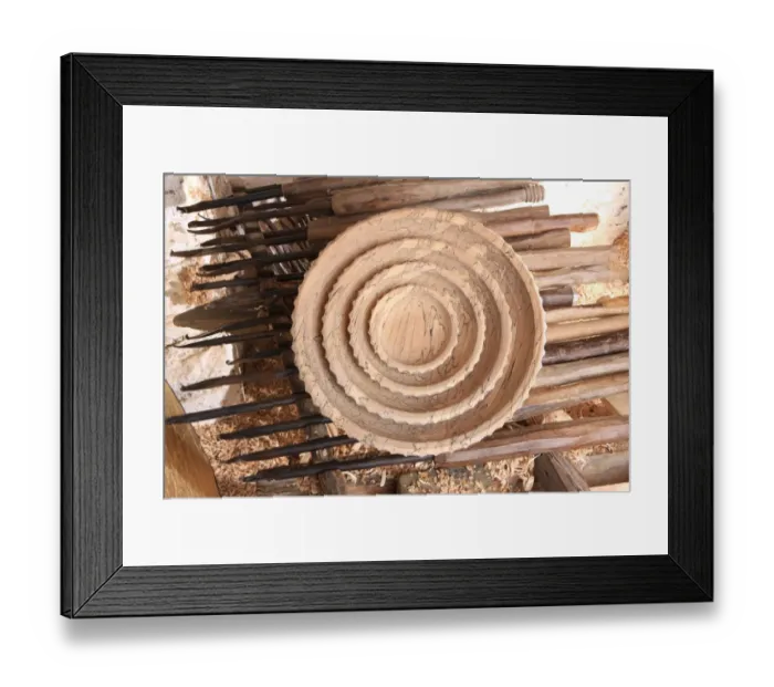 Framed Print : Woodturner Framed Print : Woodturner