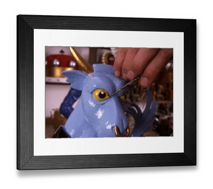 Framed Print : Royal Crown maker Framed Print : Royal Crown maker