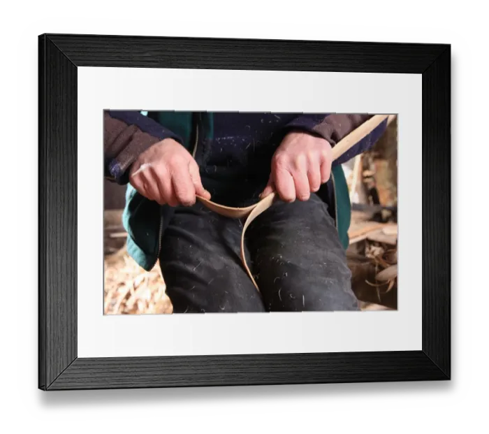 Framed Print : Oak Swill Baskets