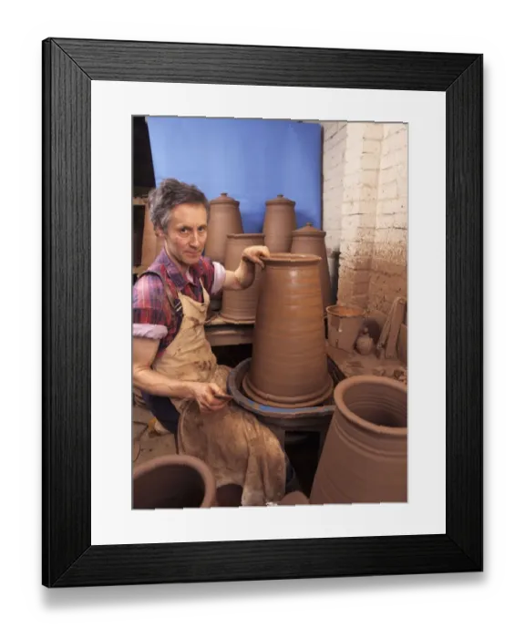 Framed Print : Terracotta Rhubarb Forcers Framed Print : Terracotta Rhubarb Forcers
